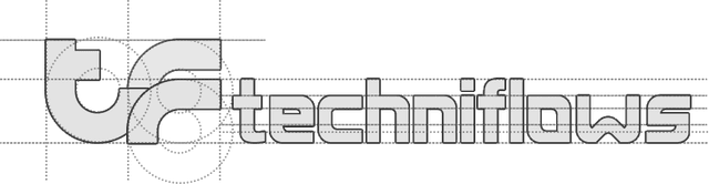 techniflows 로고 구조 가이드라인